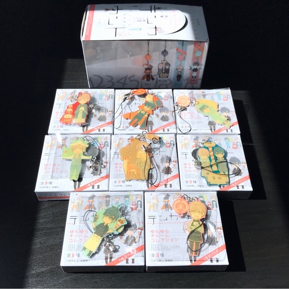 🛑LAST CHANCE🛑 Yaoi Ten Count FULL SET Keychain Charms Rihito Takarai Boys Love - Picture 2 of 4